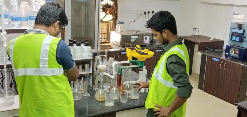 CONSTRUCTION MATERIAL CHEMICAL TESTING